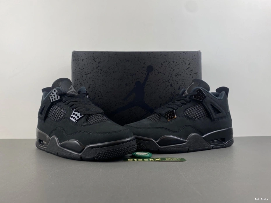 Black FV5029-010 Men's Jordan Cat  (2025) Retro 4 0124
